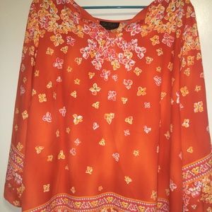 Beautiful Orange Blouse